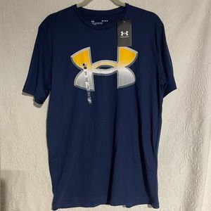 NWT Men's Under Armour Blue T-Shirt Size Medium